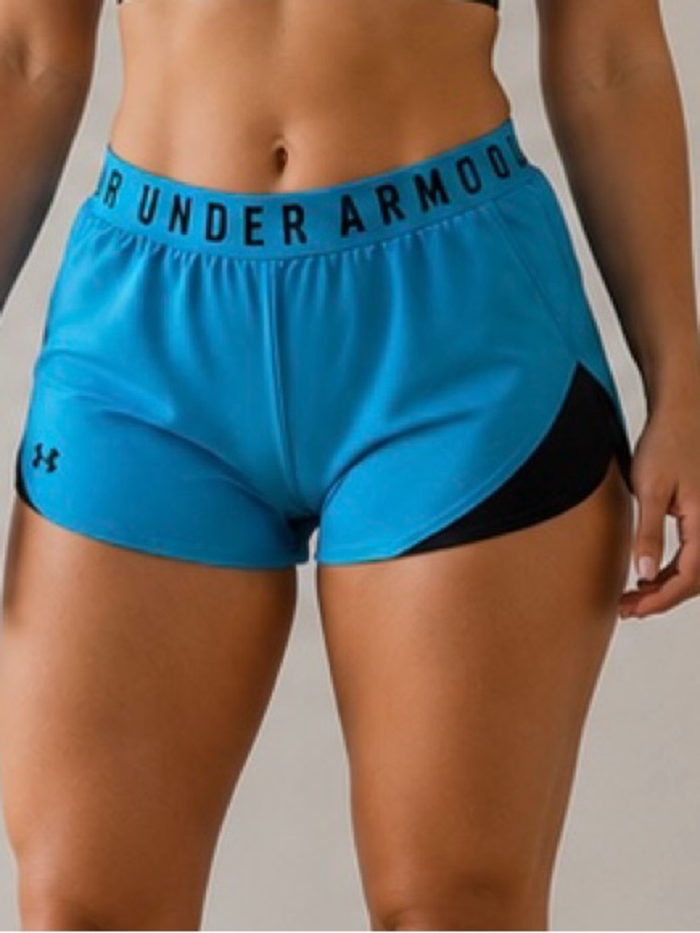 Under Armour Women’s Blue HeatGear Athletic Running Shorts | Built-In Liner XS